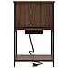 Armadio da Notte con lo scaffale Rovere marrone 40 x 40 x 61 cm - Foto miniatura 5