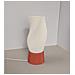 Lampada Da Tavolo Dimmerabile Usb Con Base Stampata In 3d - Luce Ambientale Da Comodino In Stile Nordico - Foto miniatura 2