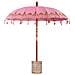 Parasol Balinese Rosa 210-220 cm Cotone, legno massello - Foto miniatura 1