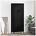 Credenza con cassetto 2 pcs Rovere Nero Legno multistrato - Foto miniatura 2