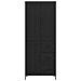 Credenza con cassetto 2 pcs Rovere Nero Legno multistrato - Foto miniatura 8