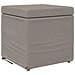 Pouf Talpa 41 x 41 x 40 cm Tessuto e Legno Ingegnerizzato - Foto miniatura 1