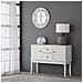 Mobile Da Ingresso In Legno Bianco 108x36x82h - Foto miniatura 2