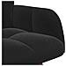 Sofa a Due Posti Nero 115 x 61 x 87 cm Velluto - Foto miniatura 7