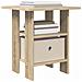 Comodino Rovere Sonoma 41 x 40 x 45 cm Legno multistrato - Foto miniatura 3