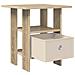 Comodino Rovere Sonoma 41 x 40 x 45 cm Legno multistrato - Foto miniatura 5