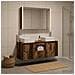 Set di Armadi da Bagno 4 pcs Legno antico Legno ingegnerizzato - Foto miniatura 4
