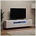 Mobile TV LED Bianco Legno ingegnerizzato - Foto miniatura 4