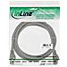 cavo patch per rete dati lan cat. 5e, 2x rj45, schermatura futp, colore grigio 0,3m - Foto miniatura 2