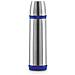 Borraccia Captain 1 l colore blu in acciaio Inox - Foto miniatura 2