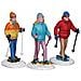 Ciaspolatori - Snowshoe Walkers, Set Da 3 - Foto miniatura 1