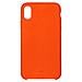 Cover Icon Per Iphone X 5.8 In Silicone Liquido Arancione Fluo - Foto miniatura 1