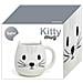Mug Kitty Coppa A Forma Di Testa Di Gatto Capacità Di 400ml Lavabile In Lavastoviglie E Forno A Microonde Ceramica - Foto miniatura 3