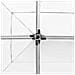 Gazebo Professionale Pieghevole Alluminio 6x3 m Bianco - Foto miniatura 2