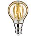28712 Led Lampada Filamento Goccia 4,7 Watt Lampadina Dimmerabile Oro 2500 K Luce Oro E14 - Foto miniatura 1