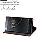 Custodia Compatibile Con Sony Xperia Xz1 Compact In Rosso Mela - Coperchio Protettiva Con Chiusura Magnetica, Funzione Stand E Tasca Per Le Carte - Foto miniatura 7