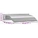 Fontana per Piscina Argento 45x26x13 cm in Acciaio Inox - Foto miniatura 6