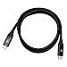 USB4-80CM cavo USB 0,8 m USB C Nero - Foto miniatura 3