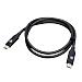 USB4-80CM cavo USB 0,8 m USB C Nero - Foto miniatura 1