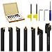 Set di Utensili Indicizzabili per Tornitura 12 pz 8x8 mm 70 mm - Foto miniatura 1