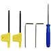 Set di Utensili Indicizzabili per Tornitura 12 pz 8x8 mm 70 mm - Foto miniatura 8