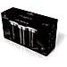 Black Silver 3 Barattoli Da Cucina Acciaio Inossidabile Ø11 X 17,8 Cm Design Moderno Nero / Inox - Foto miniatura 2