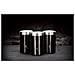 Black Silver 3 Barattoli Da Cucina Acciaio Inossidabile Ø11 X 17,8 Cm Design Moderno Nero / Inox - Foto miniatura 3