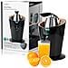 Spremiagrumi Elettrico a Pressione con 2 Coni per Spremere Potenza 160 W Colore Nero - Foto miniatura 3