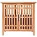 Mobile Lavabo da Bagno 66x29x61,5cm Legno Massello di Noce - Foto miniatura 3