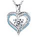 Collana Con Ciondolo Di Diamanti A Forma Di Cuore Silver - Foto miniatura 5