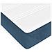 Materasso A Molle Blu Scuro 180x200x20 Cm In Velluto - Foto miniatura 3