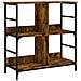 Libreria Rovere Fumo 78,5x33x82 Cm In Legno Multistrato - Foto miniatura 2