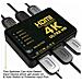 Trustetch Switch Hdmi 4k Ultra Hd 5 Porte Hdmi Ultra Hd 4k Con Telecomando Black - Foto miniatura 2
