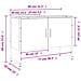 Mobile Lavabo Bagno Rovere Sonoma 60x30x60 Cm Legno Multistrato - Foto miniatura 2