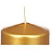 Candela Dorato 9 X 10 X 9 Cm (12 Unità) - Foto miniatura 2