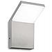 Applique Da Parete Contemporaneo Style Alluminio Grigio Led 9w 3000k Ip54 - Foto miniatura 1
