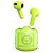 Auricolare Bluetooth 5.3 Tws Trasparency Fi22 Lcd Stereo Ergonimic Green - Foto miniatura 3