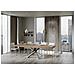Tavolo Allungabile 90x160/264 Cm Volantis Premium Quercia Natura Telaio 4/c - Foto miniatura 3
