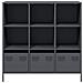 Credenza Antracite 101,5x39x103,5 Cm Acciaio - Foto miniatura 6