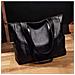 Elegante Borsa Tote In Pelle Pu Nera - Versatile E Spaziosa - Foto miniatura 2