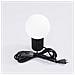 Lampada Da Tavolo Halo Nero Sl. 1716 - Moderno Lampada Da Scrivania Nero 19x12x12 Cm - Foto miniatura 6