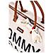 Mommy Bag Borsa a mano Nero, Marrone, Bianco Nylon, Poliestere - Foto miniatura 5