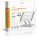 NBSTND110SI supporto per laptop Supporto per computer portatile Argento 43,2 cm (17") - Foto miniatura 9