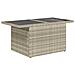 Set Divano da Giardino 8pz con Cuscini Grigio Chiaro Polyrattan - Foto miniatura 5