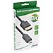 Slim Cavo HDMI ad altissima velocità AM /DM 8K4K placcato oro nero 1,5m - Foto miniatura 2