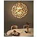 Lampadario Timane Vetro Ottone - Foto miniatura 1