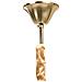 Lampadario Timane Vetro Ottone - Foto miniatura 6