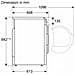 Serie 6 WQG243D6IT asciugatrice Libera installazione Caricamento frontale 9 kg Bianco - Foto miniatura 8