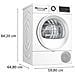 Serie 6 WQG243D6IT asciugatrice Libera installazione Caricamento frontale 9 kg Bianco - Foto miniatura 11