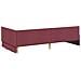 Cornice del letto ad angolo con testiera Rosso vino 80 x 200 cm - Foto miniatura 7
